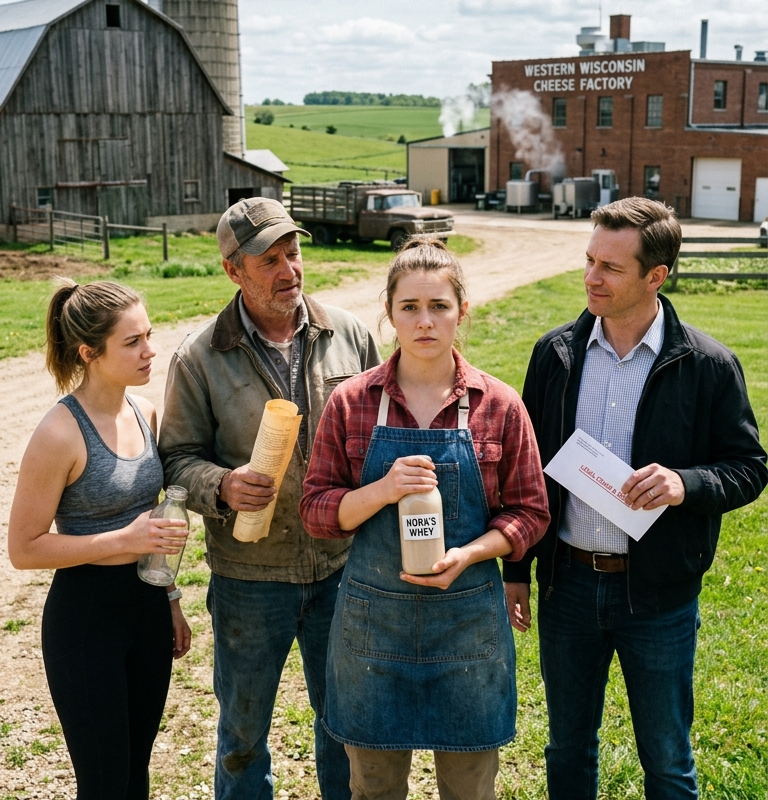 The Cheese Factory Threw Away Whey by the Tank—She Bottled It Into a Fitness Drink