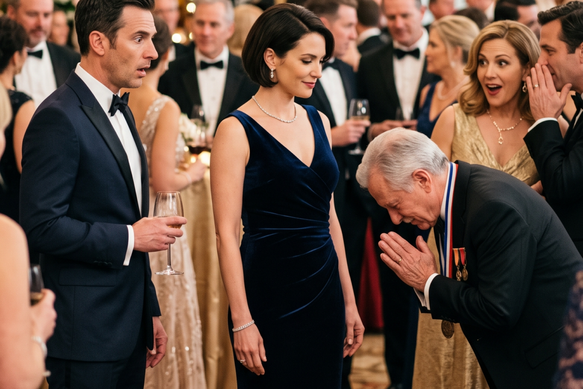 At my daughter’s expensive private school fundraiser, my husband tells other parents “My wife doesn’t work, I pay for everything.”