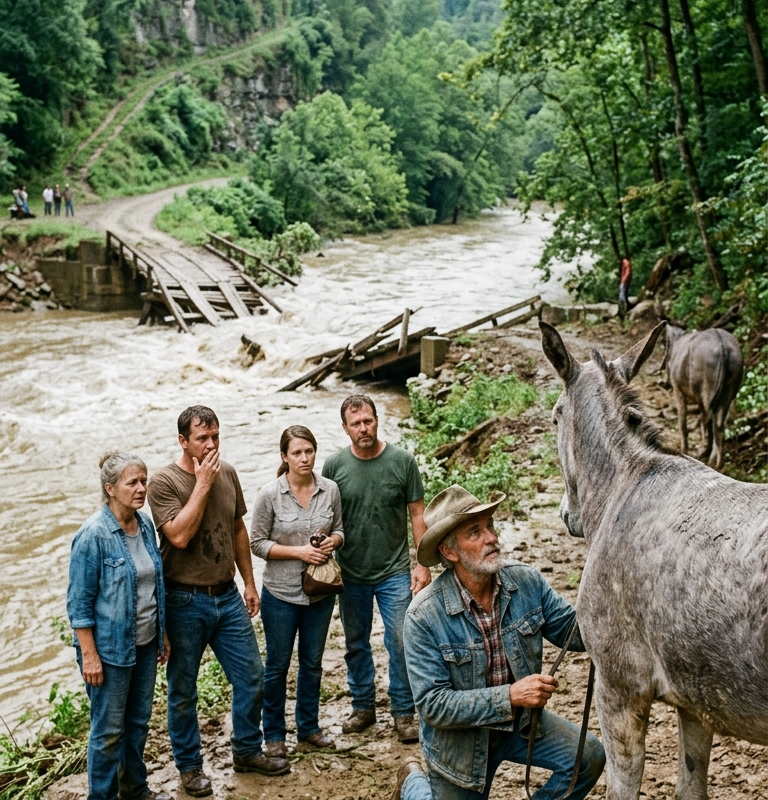 He Saved the Ugliest Mule at the Auction — Then It Found the Only Road Out of the Flooded Valley