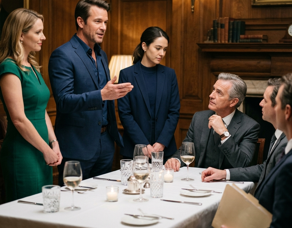 He Called Me the Translator at His London Investor Dinner—Not Knowing I Owned the Patent He Was Selling
