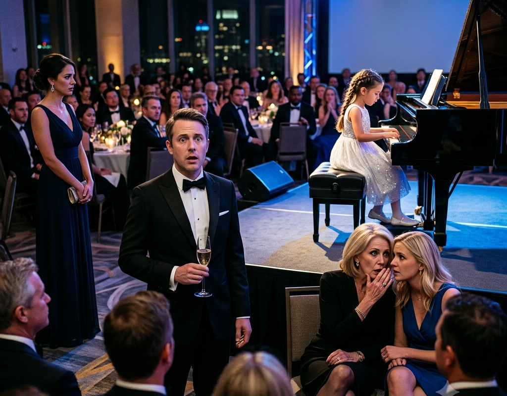 My Ex-Husband Saw My Daughter at His Tech Gala—Then She Played the Lullaby He Wrote Before He Left Me