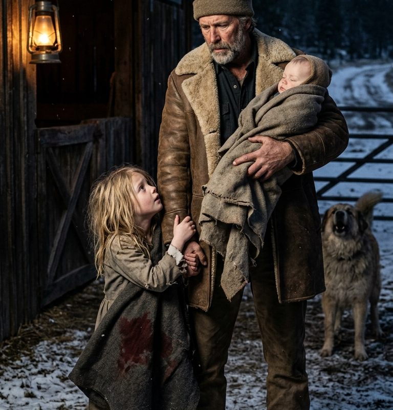 The Widow Asked for One Night in the Barn — By Morning, the Rancher Knew She Wasn’t Running From the Storm
