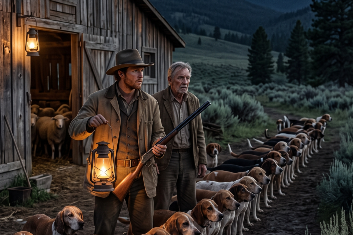 THE COUNTY CALLED HIM A FOOL FOR BUYING 50 OLD DOGS — UNTIL THE LAMBS STARTED VANISHING