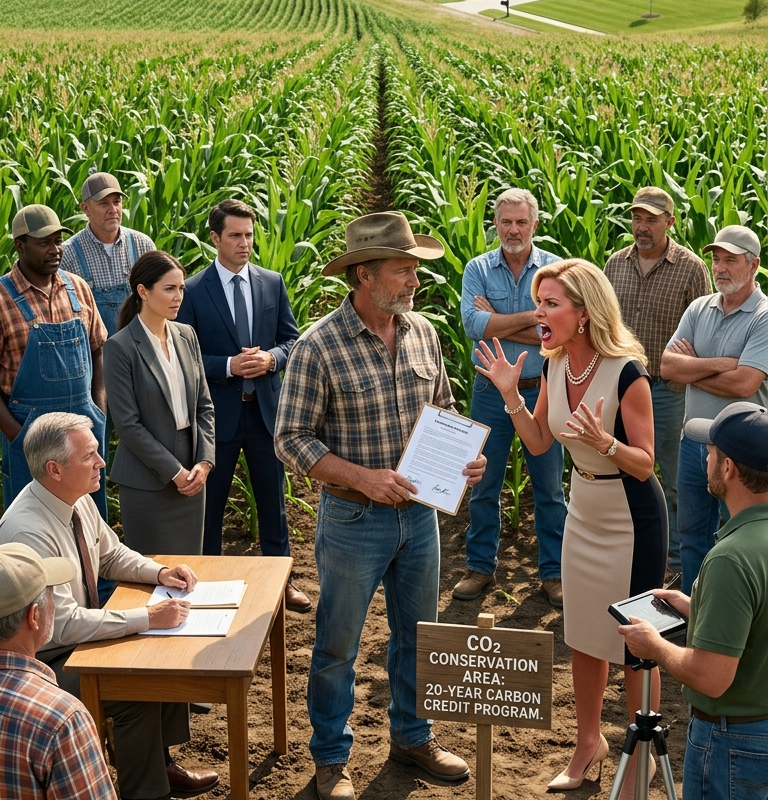 My Neighbor Said My Cornfield Lowered Her Property Value—So I Signed a Carbon Credit Deal She Couldn’t Stop