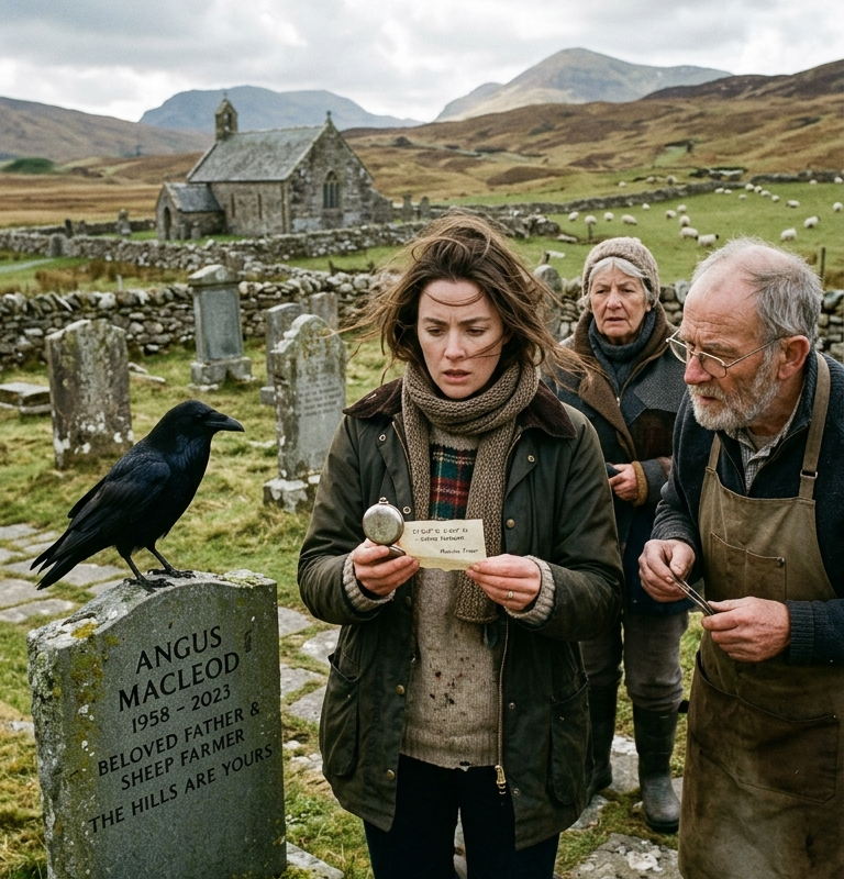 A Raven Brought Shiny Things to My Father’s Grave — Then One Day It Dropped His Missing Watch in My Hand
