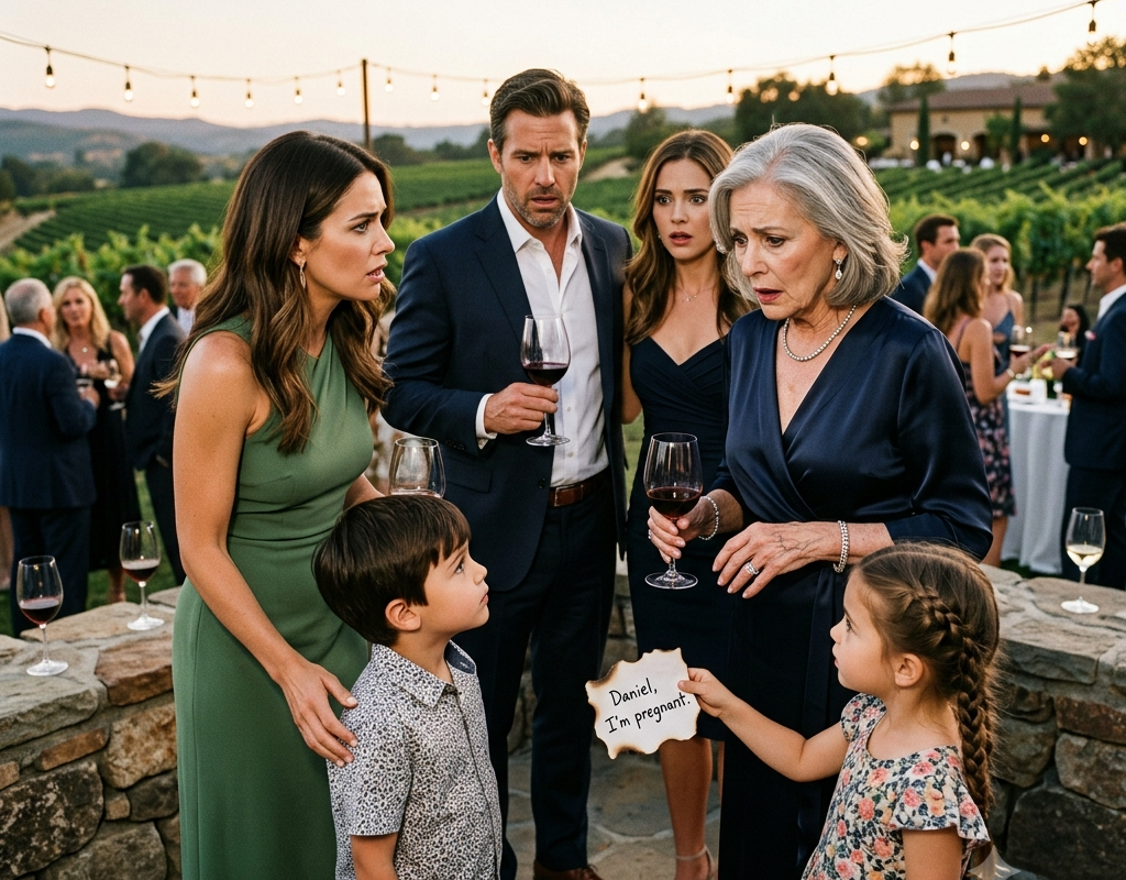 My Ex-Husband Met My Twins at His Napa Vineyard Party—Then One of Them Asked Why Grandma Burned Mommy’s Letters