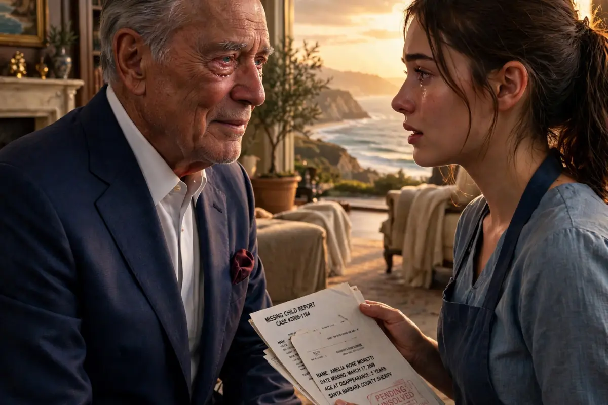 He gave his maid his name, his fortune, and a place in his family because he believed she was his long-lost daughter… but as her forgotten memories returned, a shocking secret changed everything