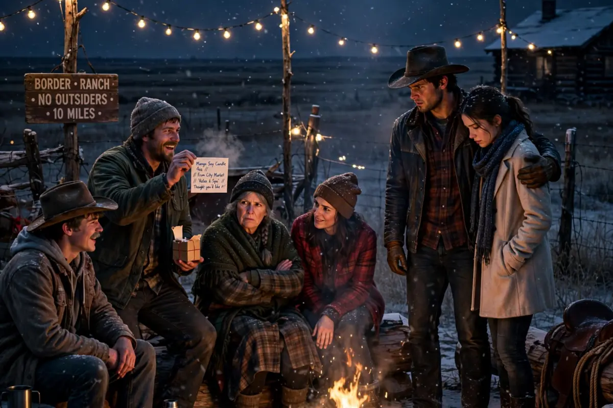 She stayed silent as the ranchers ridiculed her for being a city girl who couldn’t ride, until a small Christmas Eve gift exposed a secret that left everyone speechless