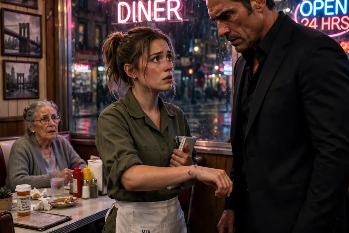 Brooklyn’s most feared mob boss returned for the waitress who once refused his mother’s medicine, but one tiny birthmark she recognized made him stop and ask for her name