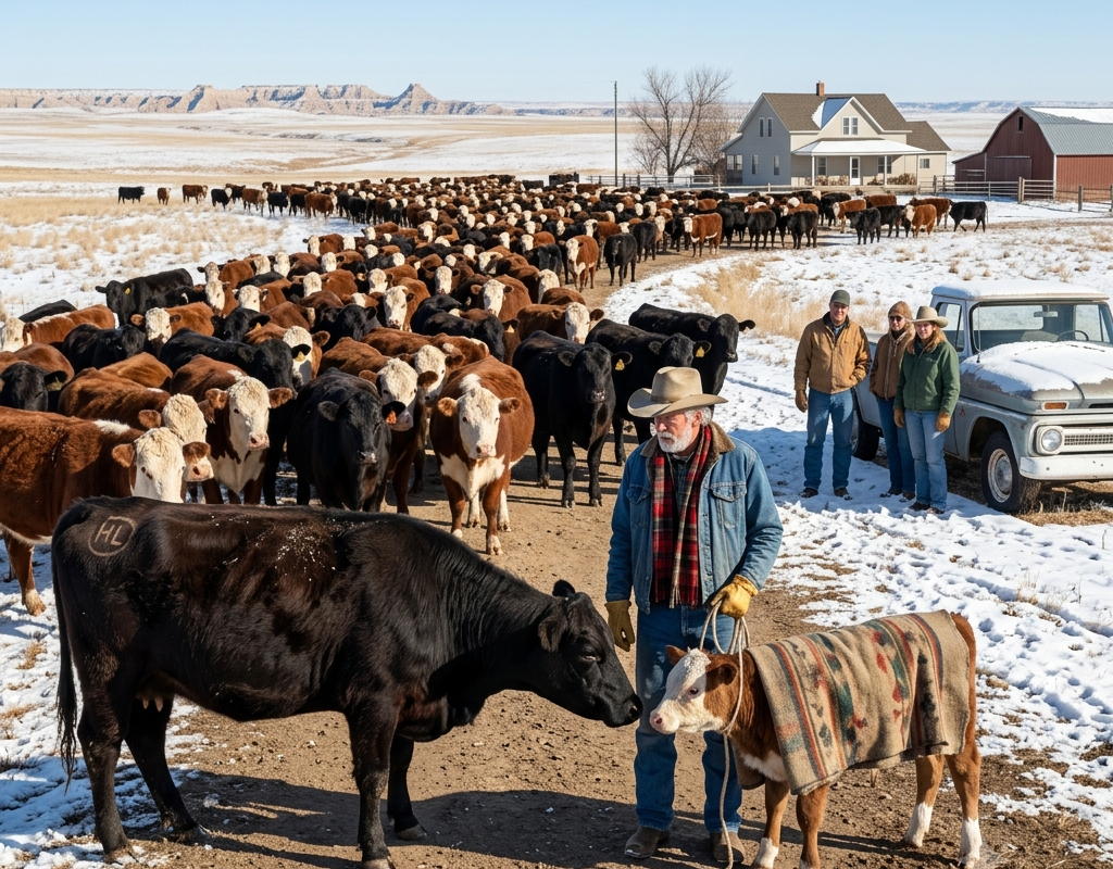 They Mocked the Old Rancher for Feeding a Sick Calf — Then Its Mother Returned With an Entire Lost Herd