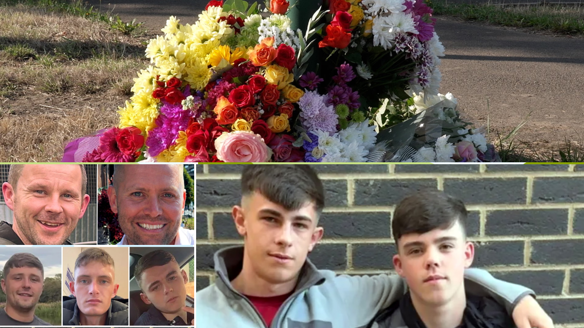 FAMILIES SPEAK OUT: Families of the p0lice officers k!lled in the A66 crash release heartbreaking footage from the scene