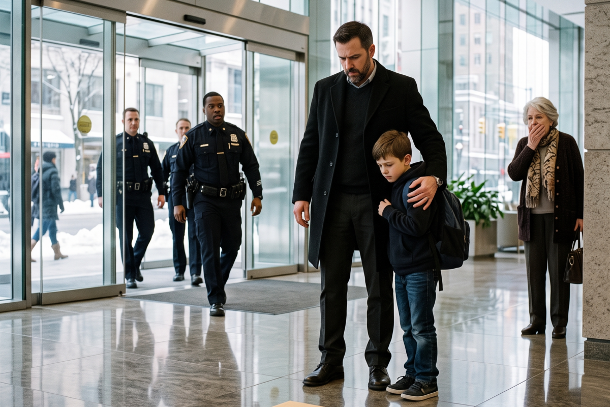 A Child in the Department Store Took My Hand and Whispered “Pretend You’re My Dad—They’re Taking My Brother in the Morning”
