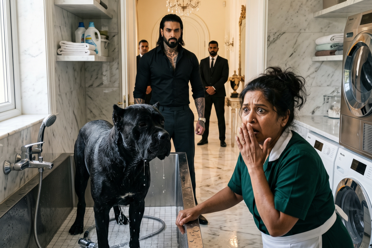 I bathed the mafia boss’s scarred Pit Bull in the basement sink after everyone else had fled—but when the dog chose me, its ruthless owner revealed a horrifying scheme.