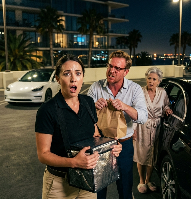 # I Leased a Tesla to Impress My Clients—Then One of Them Found Me Delivering Food at Midnight
