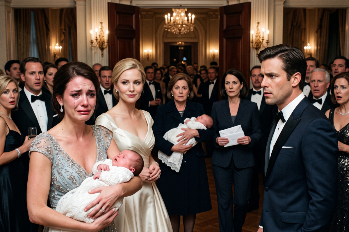 My Husband’s Mistress Handed Me Her Newborn in Front of the Cameras and Said We Had Forgiven Each Other—Then I Noticed the Detail That Made Me Reach for the Envelope