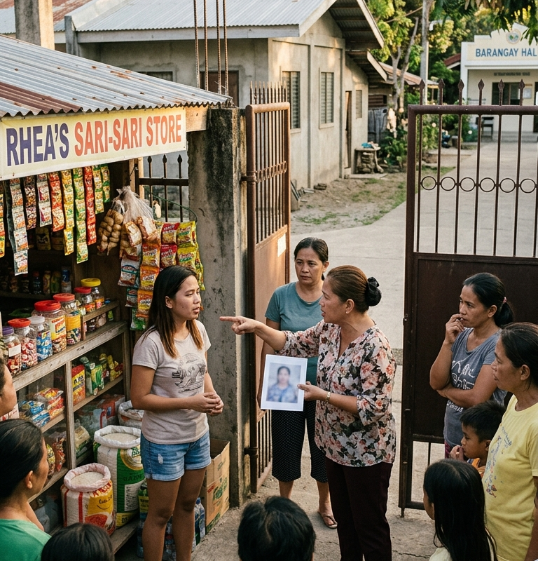 My Mother-in-Law Said the Man Leaving Our Gate Was My Lover — Three Hours Later, the Barangay CCTV Showed He Was Her Lawyer