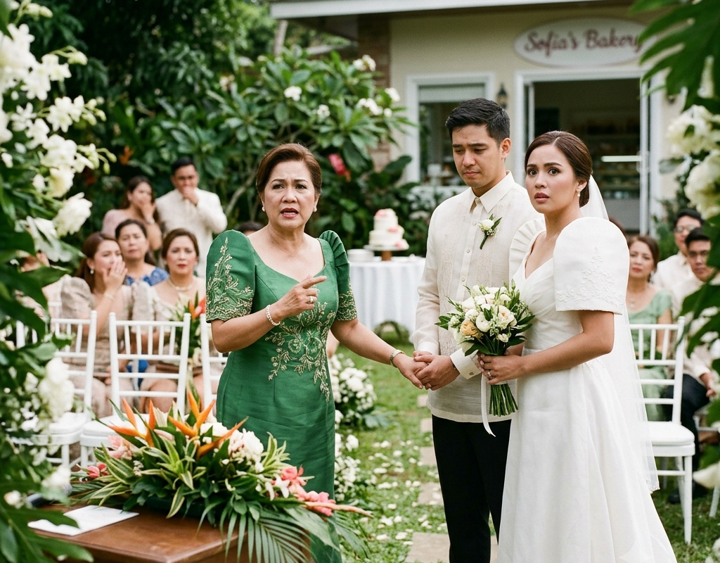 My Future Mother-in-Law Asked for My Bakery as a Wedding Gift — Then I Revealed Her Family’s Debt in Front of the Guests