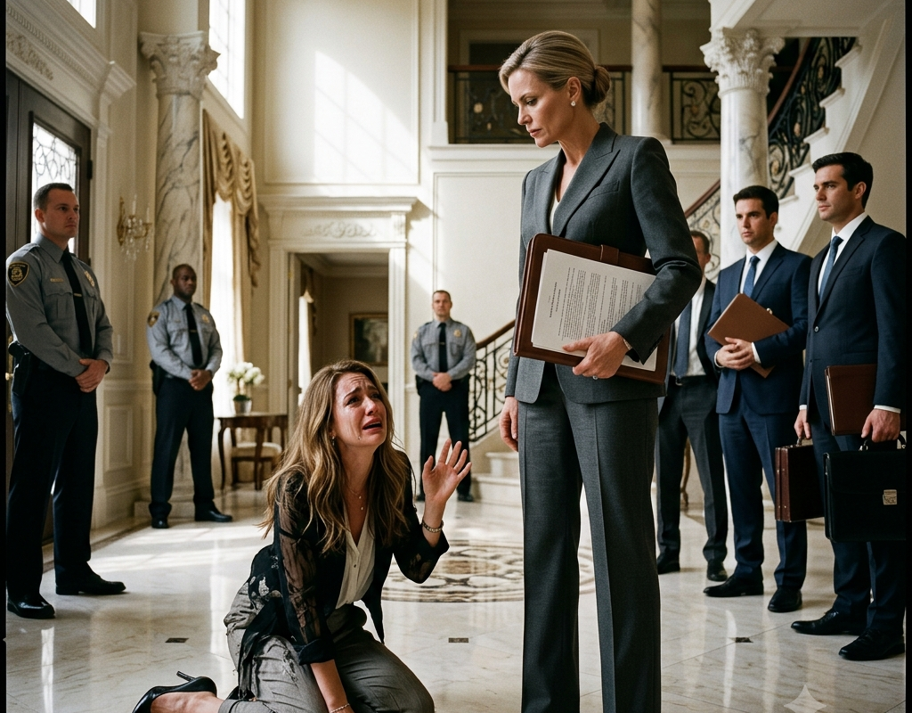 Driven Out into the Street with Empty Hands After Her Husband’s Death and Mocked as a “Good-for-Nothing Gold Digger” by Her Sister-in-Law — Three Years Ago… Wait, Three Years Later, She Returns as the Majority Shareholder and Legal Owner, Coldly Evicting the Entire Husband’s Family!