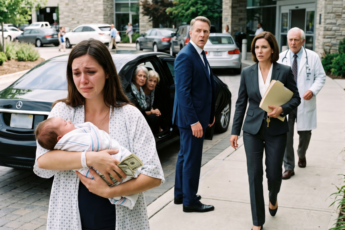 My Husband Pressed Bus Fare into My Hand After My C-Section and Drove Away with His Family in My Car