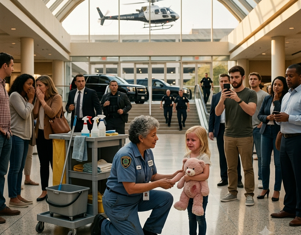 Everyone Accused the Janitor of Kidnapping a Crying Child—Then the Truth Left the Entire City Speechless