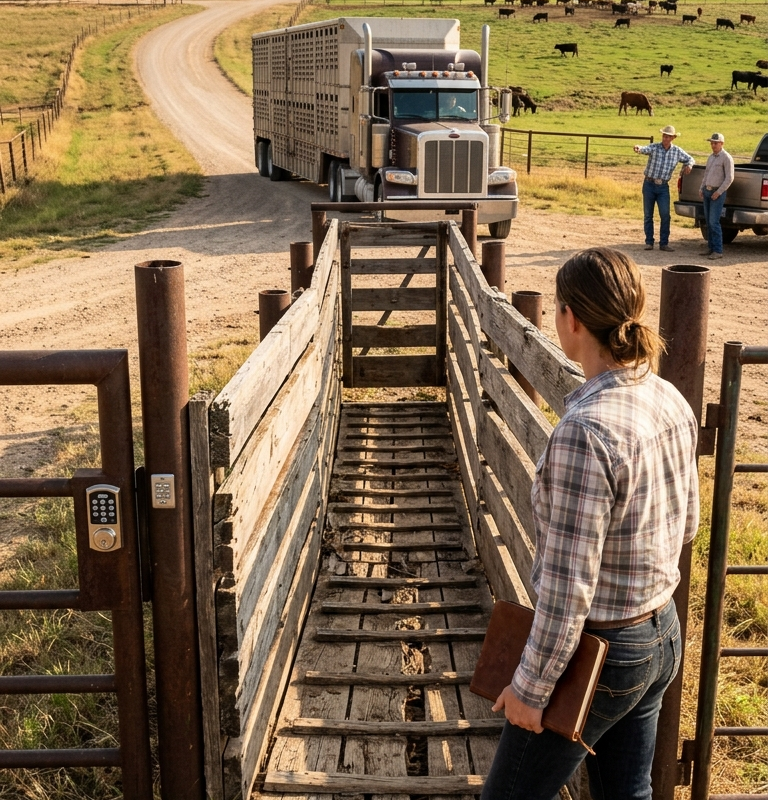 My Brothers Took the Cattle Ranch and Gave Me the Old Loading Chute — Then the Auction Yard Checks Started Coming