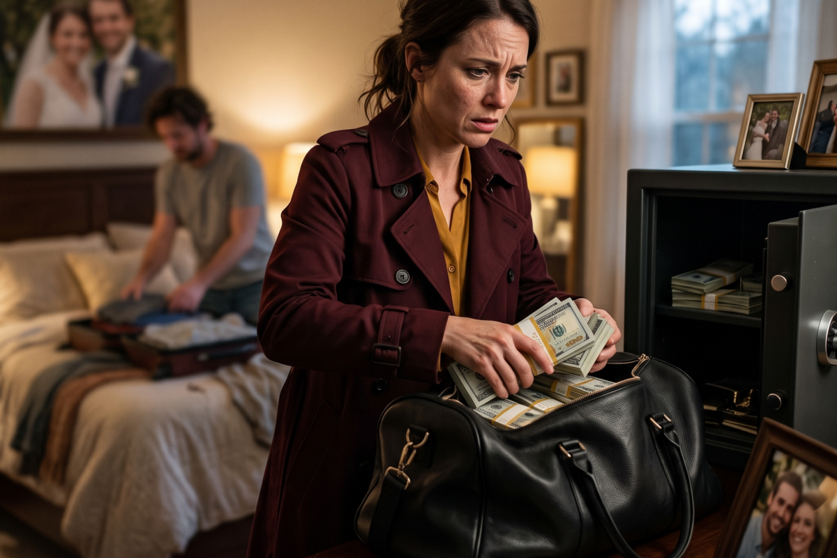 The day Mark walked out, Emily didn’t cry. She stood in the doorway of their suburban home in Austin, watching his car disappear with the younger woman in the passenger seat.