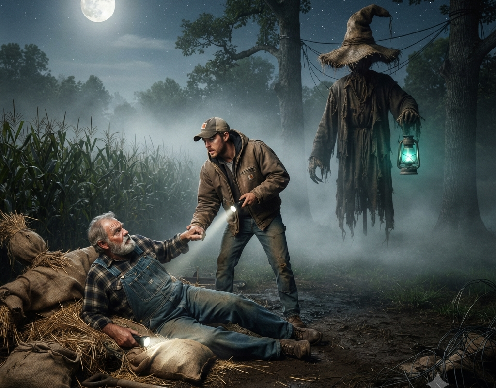 This year, the Golden Pumpkin Trophy wasn’t just a contest between traditional straw scarecrows, but the center of a creepy rumor: The Headless Watcher.