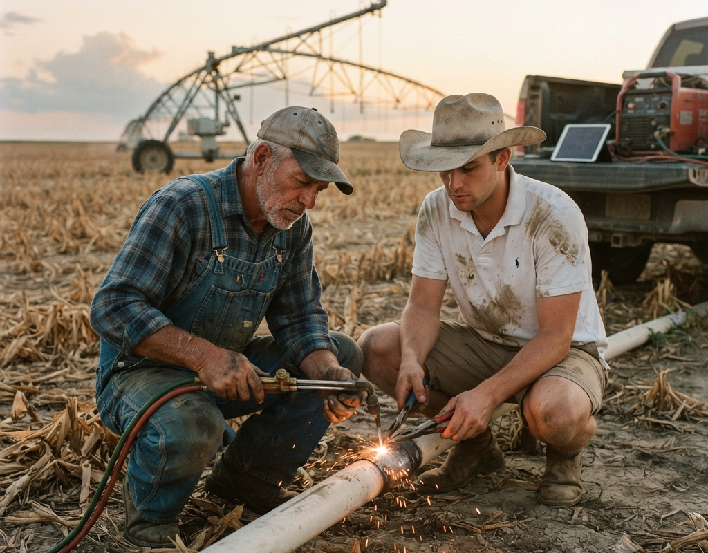 The July sun over Oakhaven, Nebraska, didn’t just shine; it hammered. The cornfields were already turning a brittle, anxious brown,