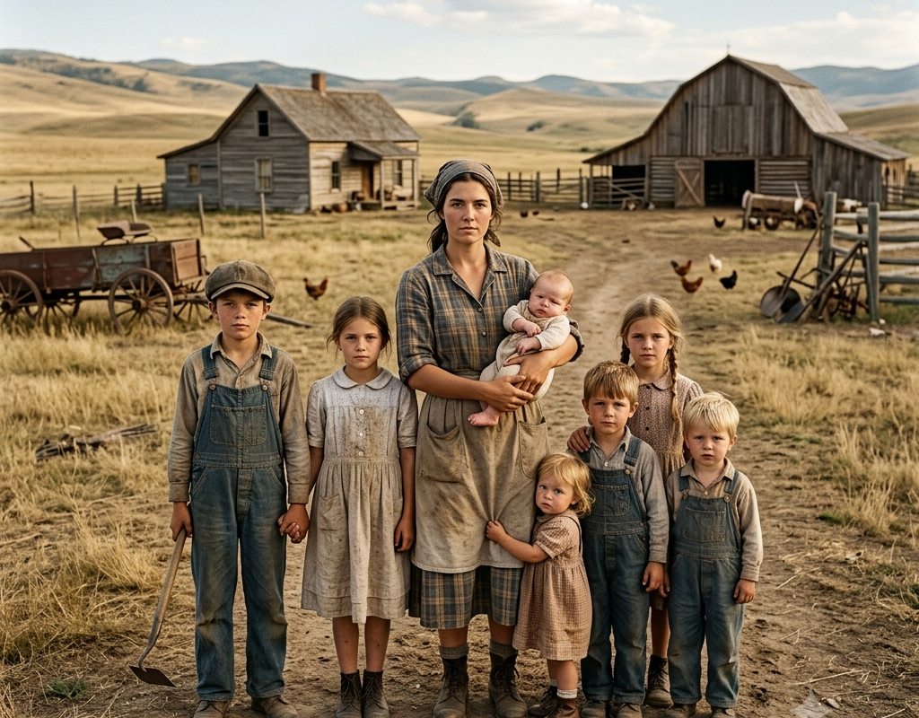 “He purchased a mother of seven for $300 — But what she did next shook the entire west