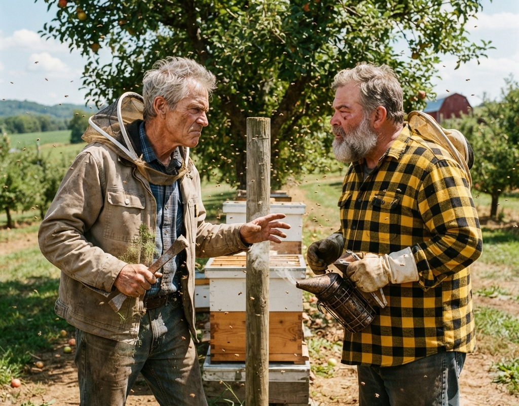 The peaceful hum of honeybees in Oakhaven usually brought a sense of calm to the valley, but in late summer, the apiaries became a battleground.